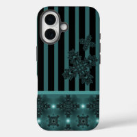 Fleurs Artdeco dans le style rétro