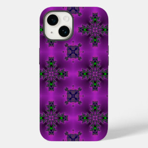 Coques Pour iPhone Fleurs Artdeco dans le style rétro