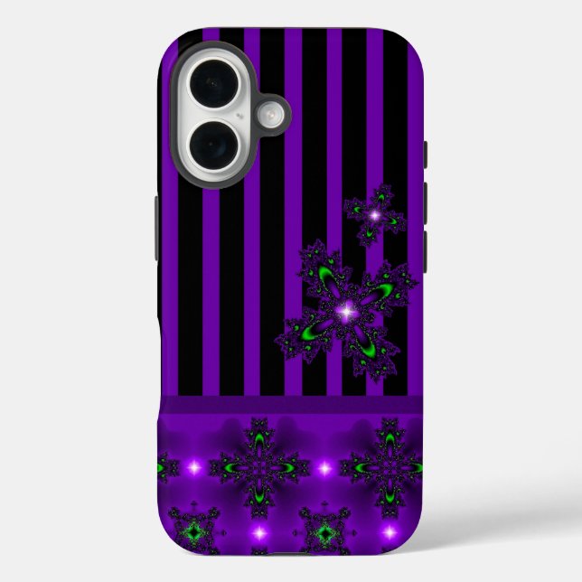 Coques Case-Mate iPhone Fleurs Artdeco dans le style rétro (Verso)