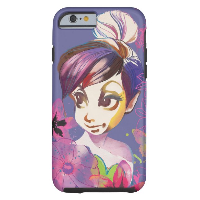 Coques Case-Mate iPhone Fleurs Bell Tinker (Dos)