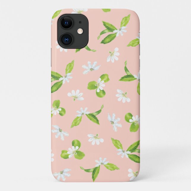 Coques Case-Mate iPhone Fleurs blanches de naupaka hawaïen (Dos)