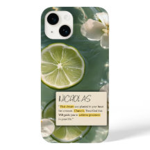 FLEURS BLANCHES ET CITRON DANS LA MER