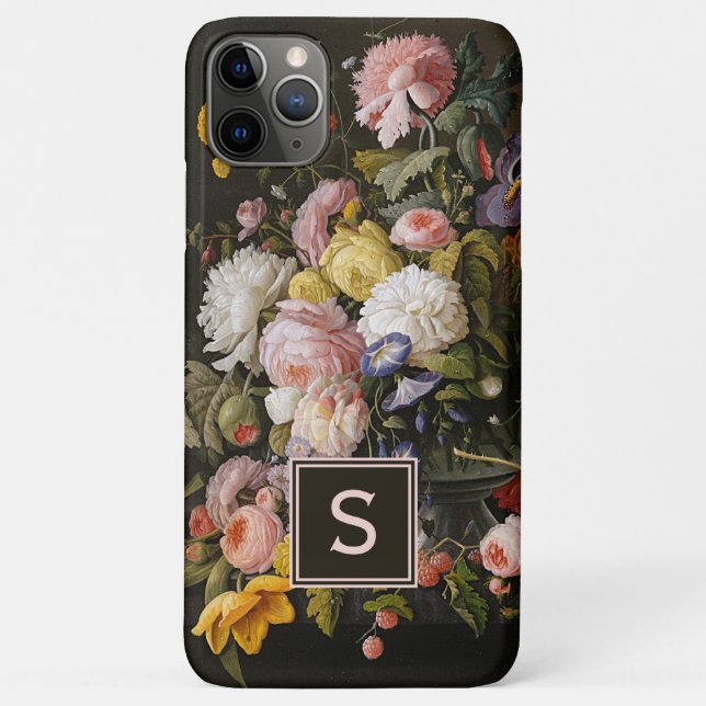 Coques Case-Mate iPhone Fleurs chic et personnalisées Peinture d'art (Dos)