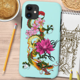 Case-Mate iPhone Case Fleurs chinoises de cerisiers de Lotus