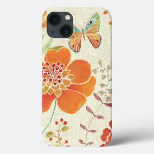 Etui iPhone Case-Mate Fleurs colorées et papillons