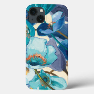 Etui iPhone Case-Mate Fleurs dans différentes nuances de pourpre et de