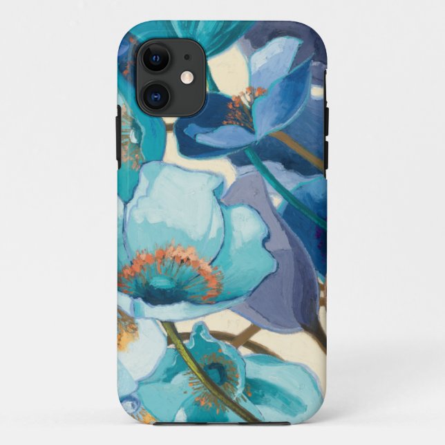 Coques Case-Mate iPhone Fleurs dans différentes nuances de pourpre et de (Dos)
