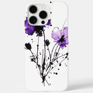 Coques iPhone 16 Pro Max Fleurs d'aquarelle Abstraites