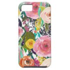 Fleurs d'aquarelle romantique du jardin