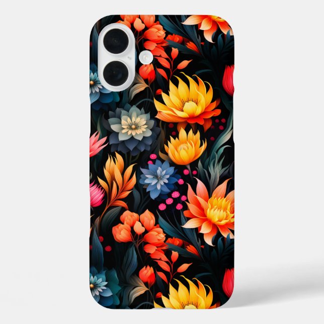 Coques Case-Mate iPhone Fleurs d'art (Verso)