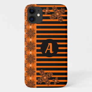 Case-Mate iPhone Case Fleurs d'art en style rétro avec monogramme