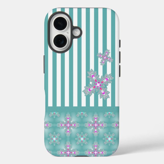 Coques Case-Mate iPhone Fleurs d'art rétro (Verso)