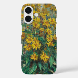 Coque Pour iPhone 16 Fleurs d'artichauts de Jérusalem par Claude Monet