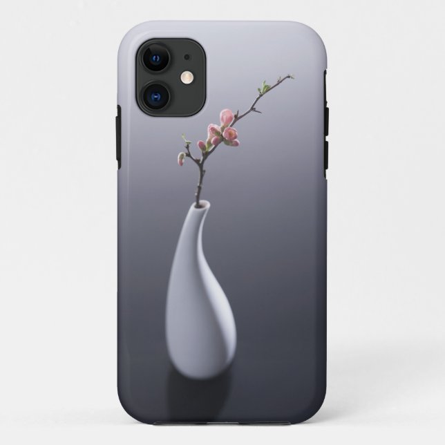 Coques Case-Mate iPhone Fleurs de cerisier dans le vase (Dos)
