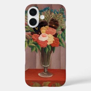 Coque Pour iPhone 16 Fleurs de cottage vintage Henri Rousseau français