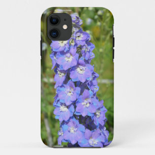 Etui iPhone Case-Mate Fleurs de delphinium bleu