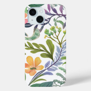 Coque Pour iPhone 15 Fleurs de Florales de Printemps   Champs de Fleurs