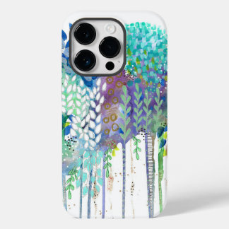 Coque Pour iPhone 14 Pro Fleurs de goutte