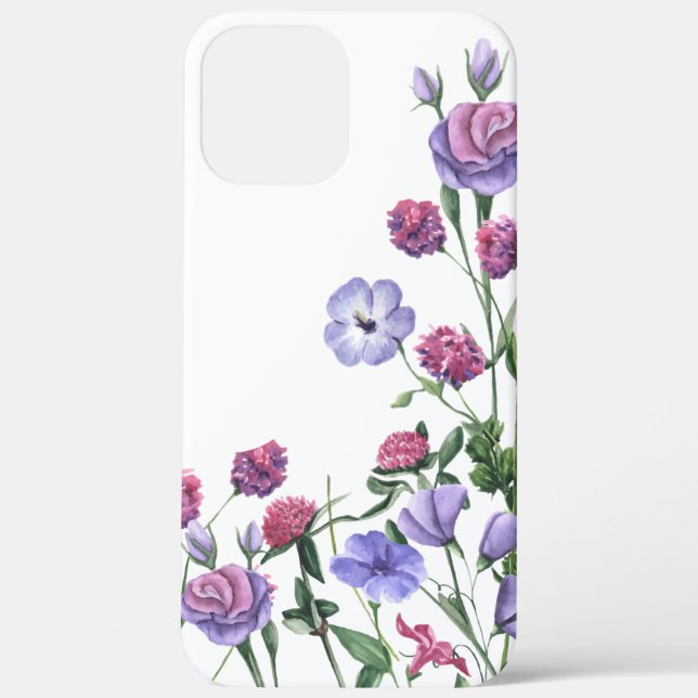 Coques Case-Mate iPhone Fleurs de Jardin colorées fleurs sauvages (Verso)