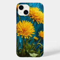 Fleurs de pissenlits Design floral minimaliste de 