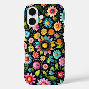 Coque Pour iPhone 16 Fleurs de printemps