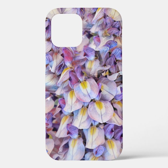 Coques Case-Mate iPhone Fleurs de printemps de la Wisteria violet Boîtier  (Verso)