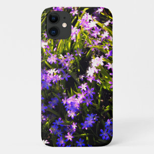 Case-Mate iPhone Case Fleurs de printemps de Squill Bleu