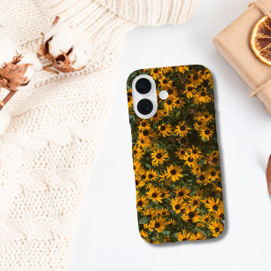 Coque Pour iPhone 16 Fleurs de Rudbeckie à yeux noirs Jaune Floral