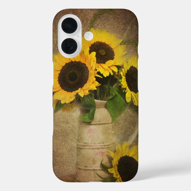 Coques Case-Mate iPhone Fleurs de soleil (Verso)