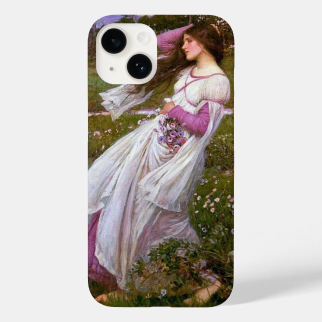 Coques Case-Mate iPhone Fleurs de vent par John Waterhouse (Verso)