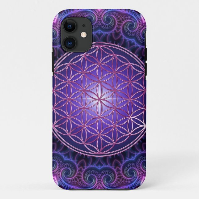 Coques Case-Mate iPhone FLEURS DE VIE / Blume des Lebens - Mandala I (Dos)