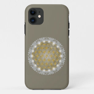 Case-Mate iPhone Case FLEURS DE VIE - Géométrie Sacrée Lumière 1