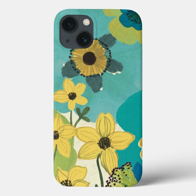 Coques Case-Mate iPhone Fleurs décoratives de jardin (Verso)