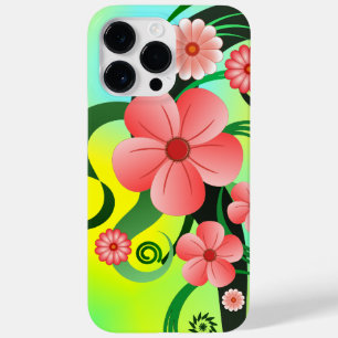 Coques Pour iPhone Fleurs D'Été Roses Hibiscus Tropical Floral Toug