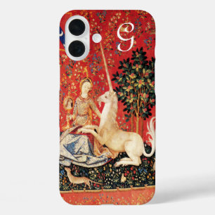 iPhone 16 Plus Case Fleurs d'Imaginaires, Animaux Monogrammes