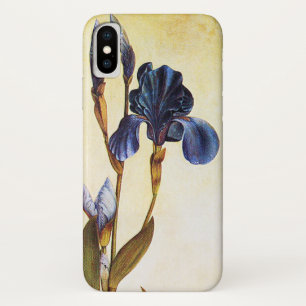 Case-Mate iPhone Case FLEURS D'IRIS BLEUES ÉLÉGANTES Florales D'Ivoire
