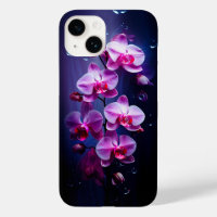 Fleurs d'orchidées roses de luxe
