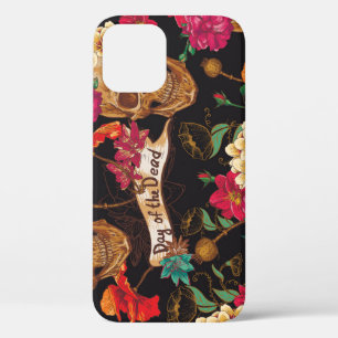 Case-Mate iPhone Case Fleurs du crâne Jour Arrière - plan mort