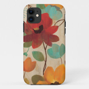 Coques Pour iPhone Fleurs et bourgeons colorés