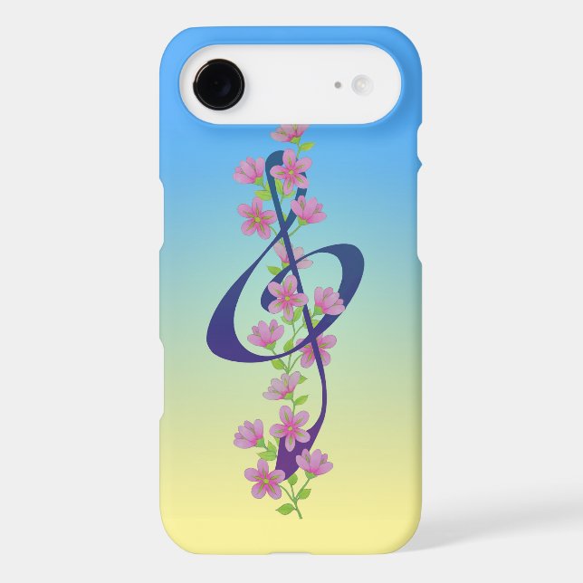 Coques Case-Mate iPhone Fleurs et clef triple (Verso)