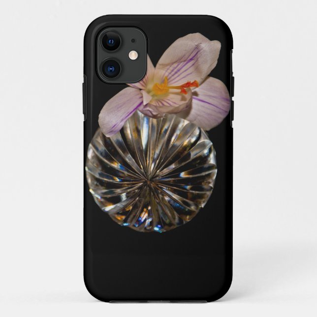 Coques Case-Mate iPhone Fleurs et cristal (Dos)