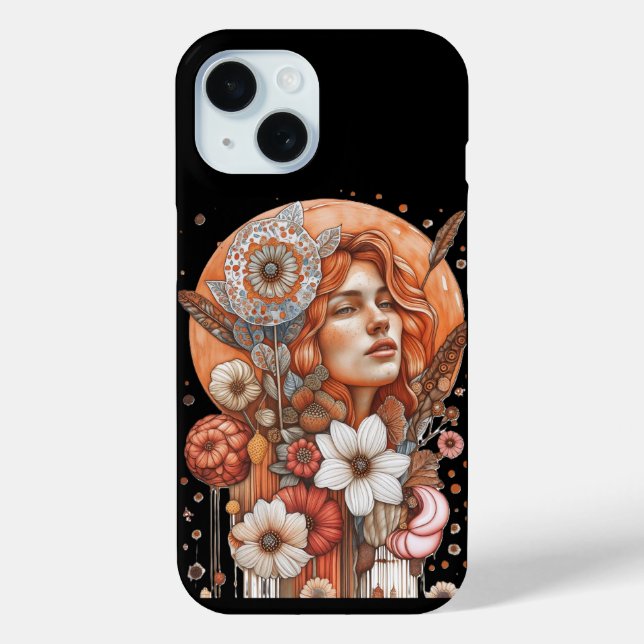Coques Case-Mate iPhone Fleurs femelles (Verso)
