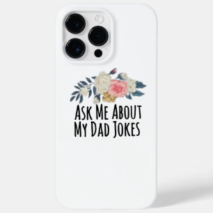 Coque Pour Pour iPhone 14 Pro Max Fleurs Florales Drôle Me Demander À Propos De Mon