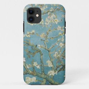 Coque iPhone 11 Fleurs Gogh Branches Fleurs d'amandier Nature