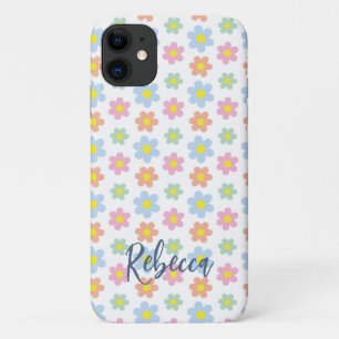 Case-Mate iPhone Case Fleurs hippy pastel coloré girly les années 70 des