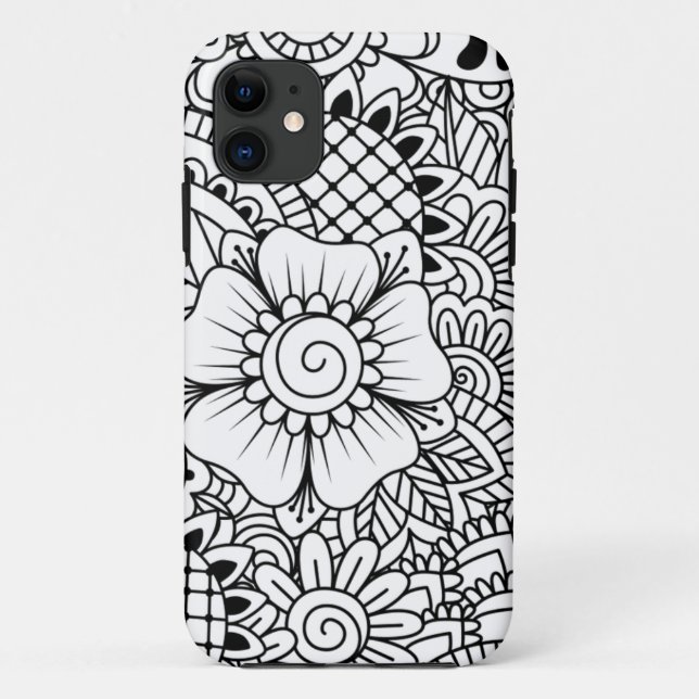 Coques Case-Mate iPhone Fleurs inspirées (Dos)
