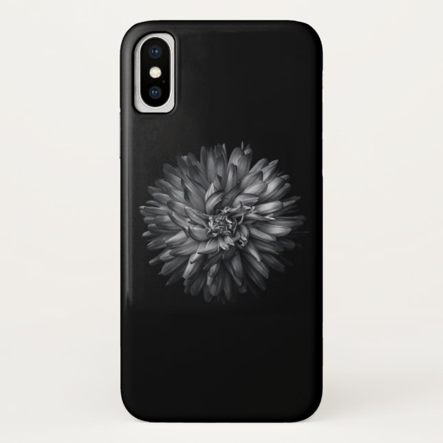 Coques Case-Mate iPhone Fleurs jardins En Noir Et Blanc 20 (Dos)