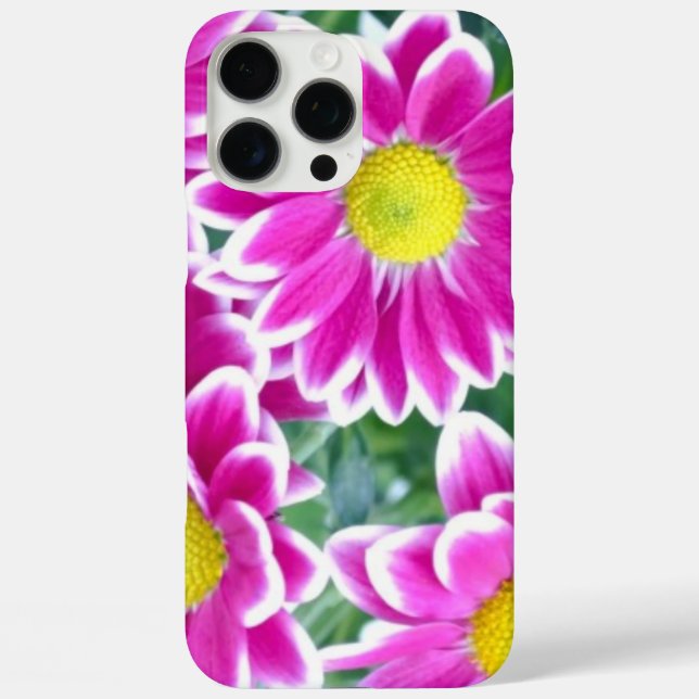 Coques Case-Mate iPhone Fleurs roses  (Verso)