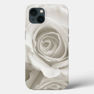 Case-Mate iPhone Case Fleurs Roses blanches
