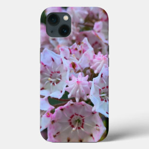 Case-Mate iPhone Case Fleurs roses et blanches de laurier de montagne
